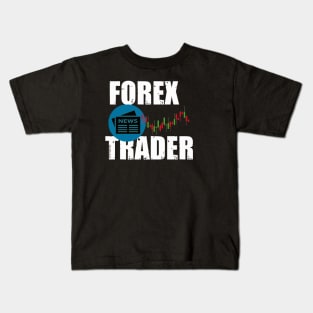 Forex News Trader Kids T-Shirt